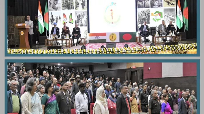 फोर्ट विलियम में 1971 युद्ध के 52वीं वर्षगांठ के समारोह का आयोजन (फोटो सोर्स:@airnewsalerts)