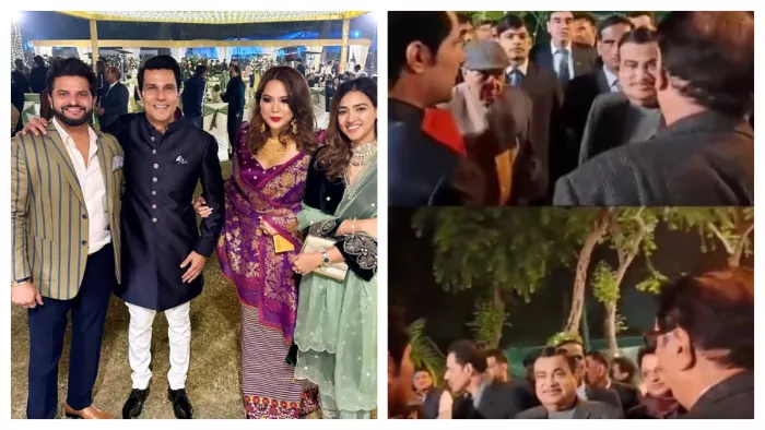 Randeep Hooda and Lin Laishram Delhi Reception Photos