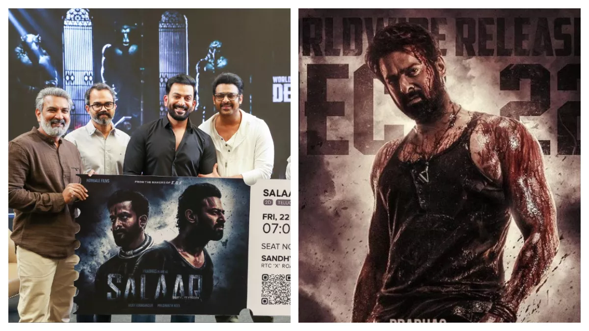 Salaar Advance Booking: एसएस राजामौली ने खरीदा 'सालार' का पहला टिकट, तगड़ी  है फिल्म की एडवांस बुकिंग रिपोर्ट - ss rajamouli buy first ticket of salaar  caese fire in nizam check prabhas