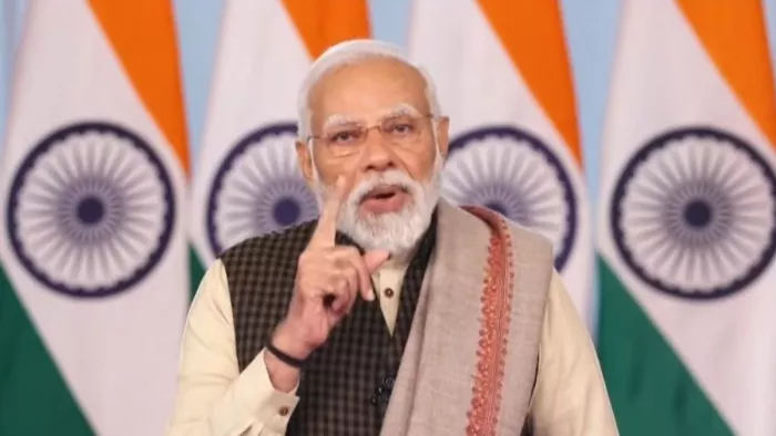 प्रधानमंत्री नरेन्द्र मोदी एक कार्यक्रम को संबोधित करते हुए। (फाइल फोटो)
