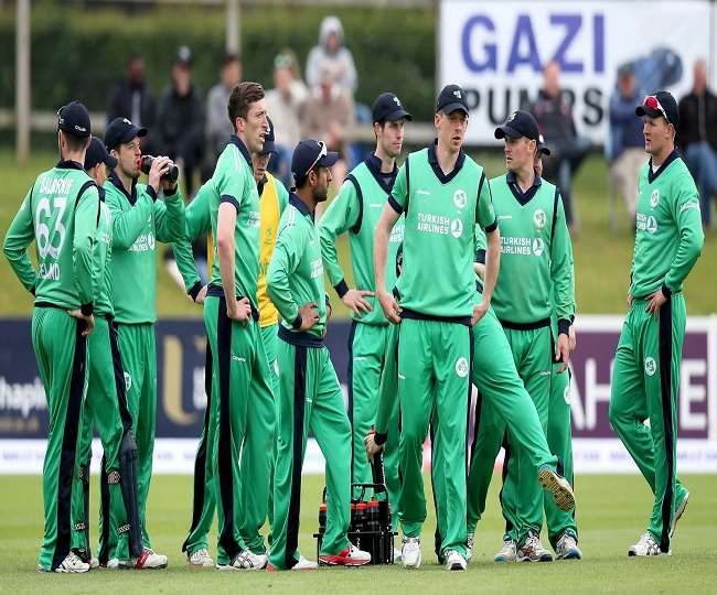 आयरलैंड क्रिकेट टीम के खिलाड़ी (एपी फोटो)