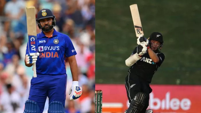 IND vs NZ Live Streaming: रोहित शर्मा और टॉम लैथम (डिजाइन फोटो)