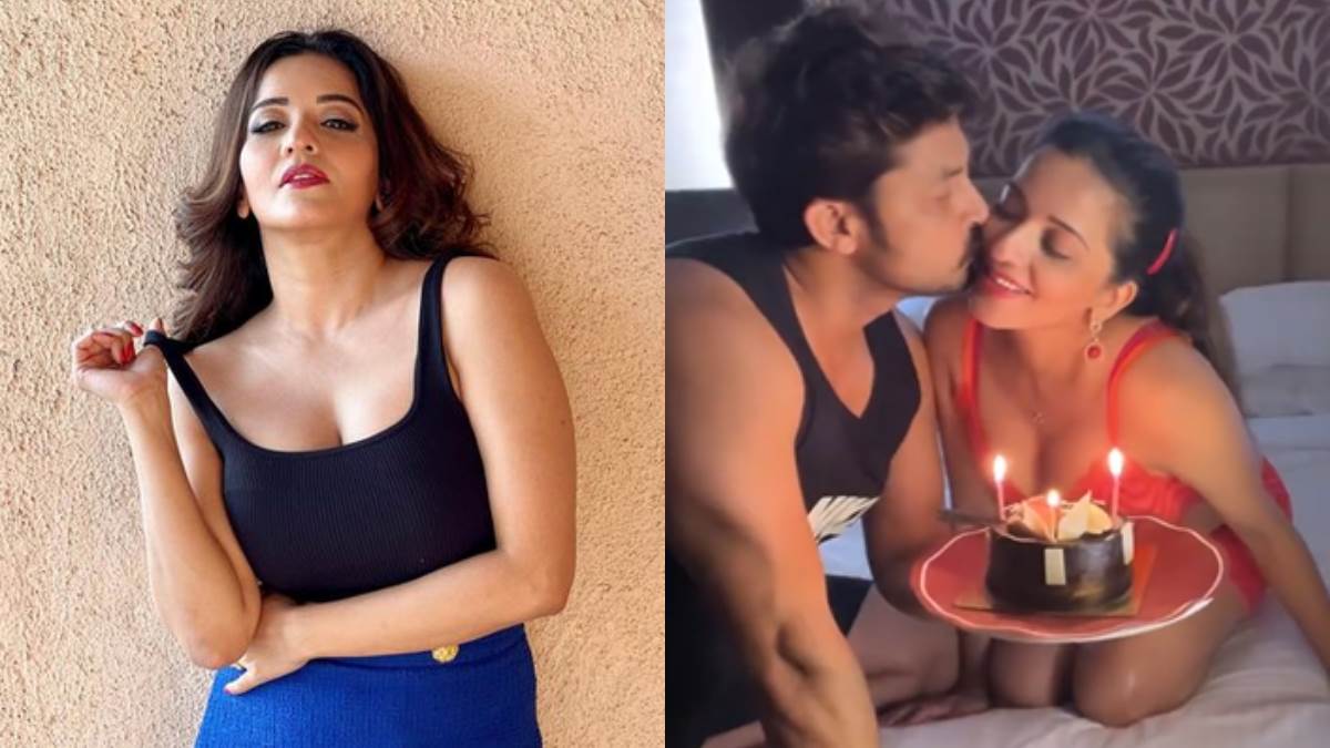 Monalisa Private Video: पति संग मोनालिसा का प्राइवेट वीडियो हुआ लीक! एक  दूसरे के प्यार में खोए आए नजर - Bhojpuri Hot And Bold Actress Monalisa  Private Moment Video Viral With Husband