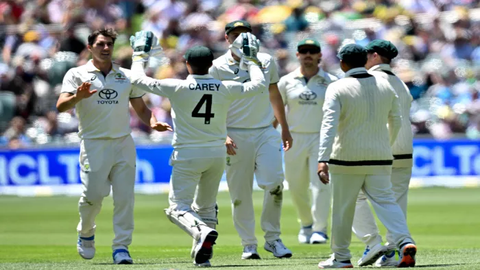 AUS vs WI: ऑस्ट्रेलिया के नाम रहा टेस्ट का पहला दिन।