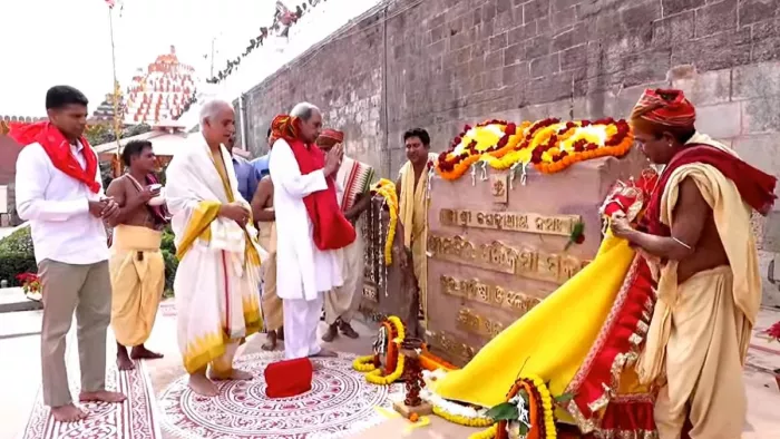 सीएम पटनायक ने कर दिया जगन्नाथ हेरिटेज कॉरिडोर का उद्घाटन।