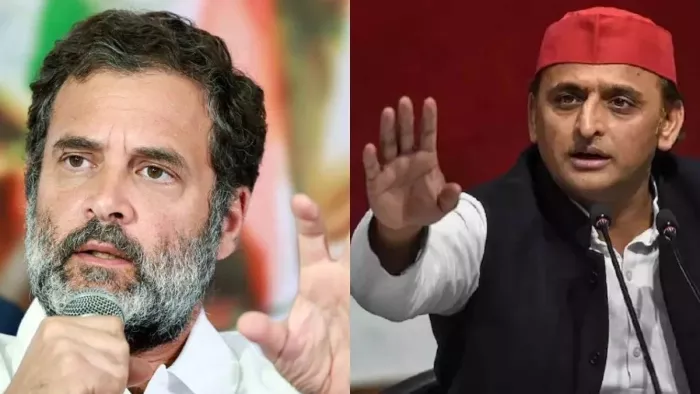 राहुल गांधी से निराश हुए अखिलेश यादव।