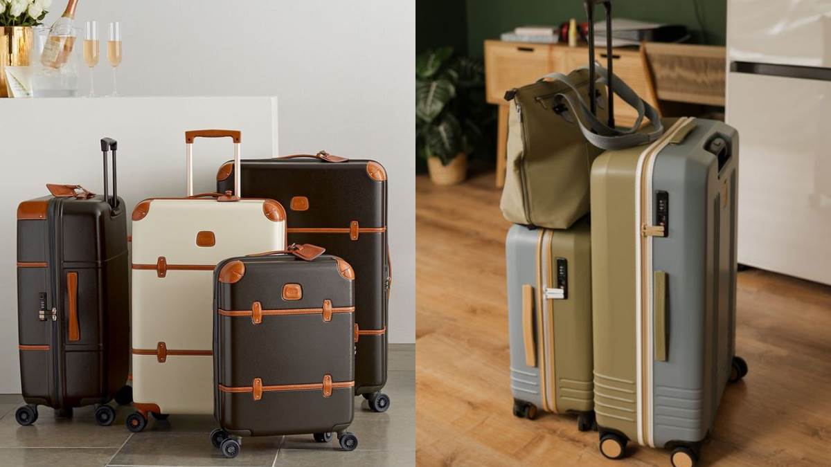 75% OFF on Safari Pentagon 3 Pcs Set Polypropylene Red Hardsided Luggage, 4  Wheel Trolley Bag Set of Cabin, Medium, Large on Amazon | PaisaWapas.com