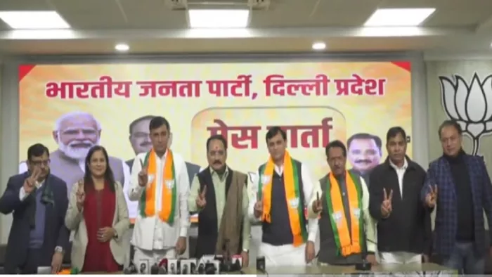 आम आदमी पार्टी के दो पार्षदों ने भाजपा ज्वाइन कर ली है। फोटो - बीजेपी एक्स अकाउंट