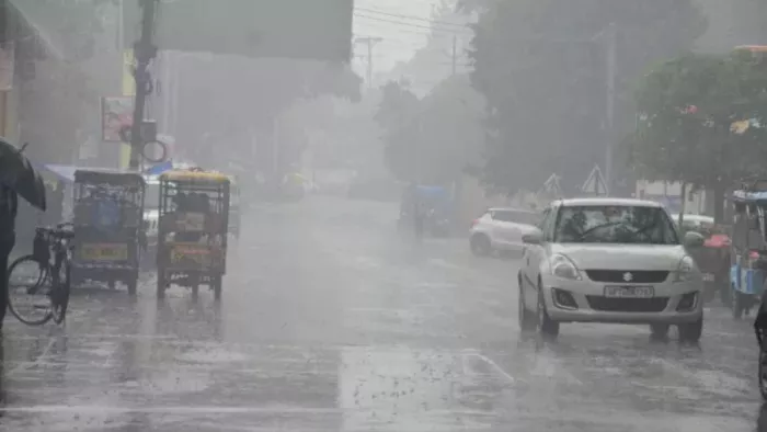 यूपी में फिर होगी झमाझम बारिश! - प्रतीकात्मक तस्वीर।