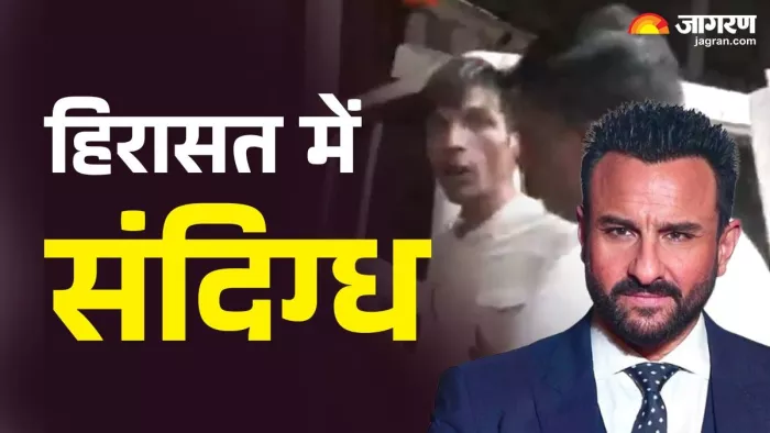 संदिग्ध से पुलिस कर रही पूछताछ (फोटो: जागरण)