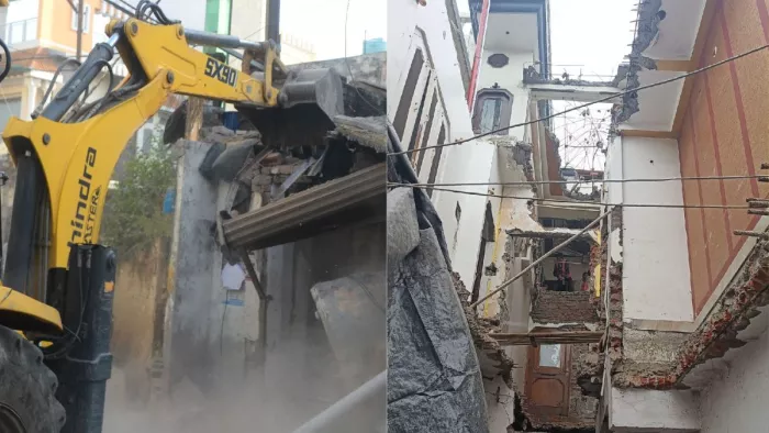 सर्वे के दौरान करीब 123 भवन जर्जर अवस्था में मिले।