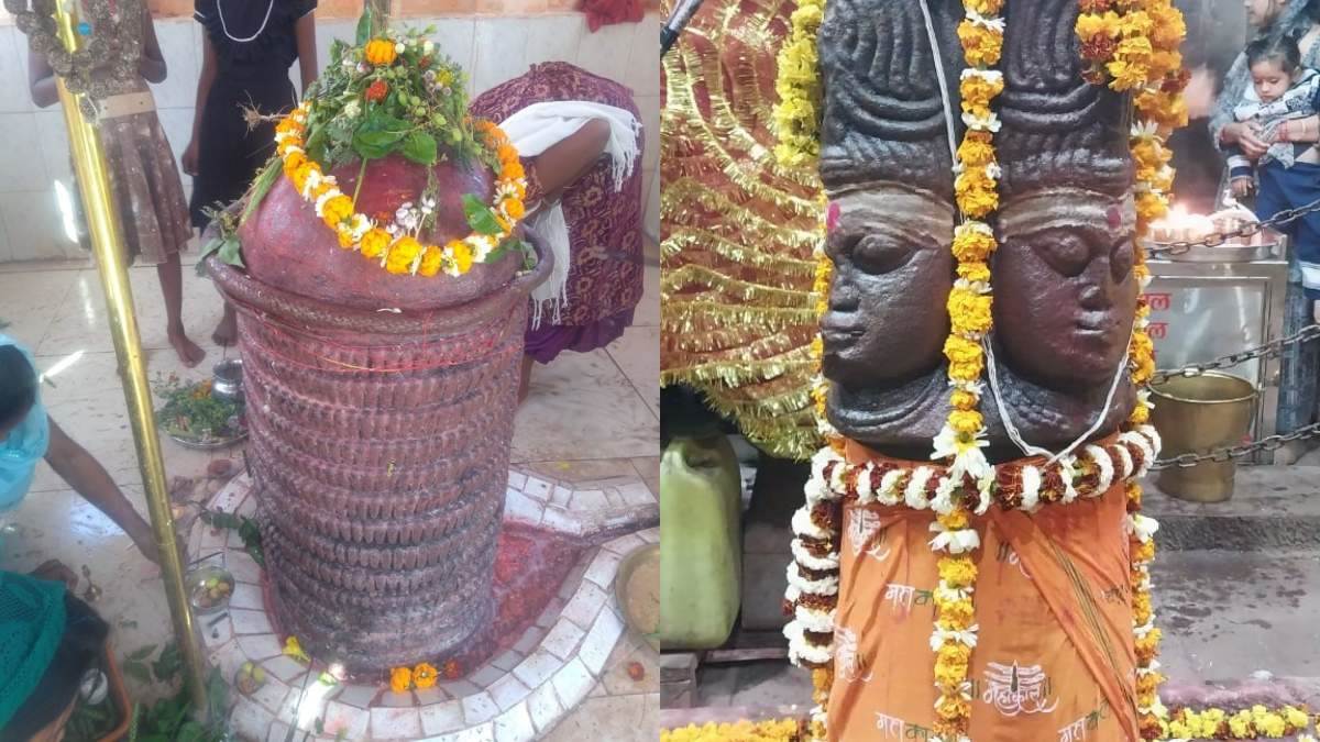 hazara shivling and mata mundeshwari devi chaturmukhi shivling situated at bhagwanpur block in bhabhua bihar