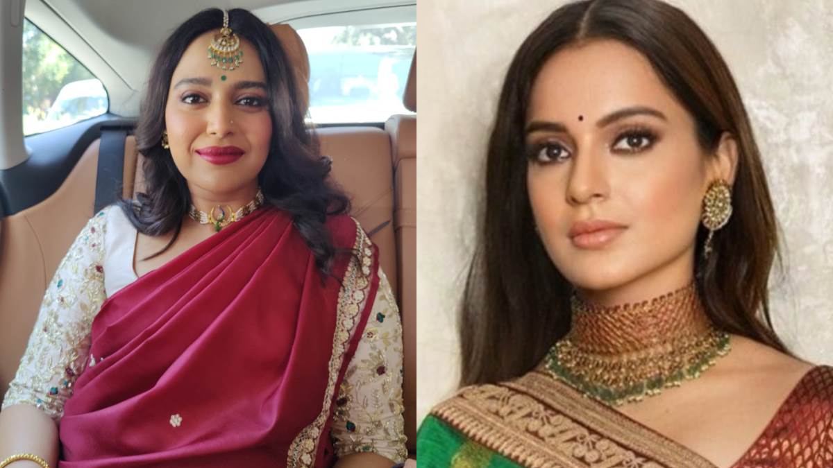 Swara Bhaskar को बी-ग्रेड एक्ट्रेस कहने के बाद कंगना रनोट ने दी शादी की बधाई, ट्वीट देख लोगों का चकराया सिर - Kangana Ranaut congratulates Swara Bhaskar on her marriage with Fahad