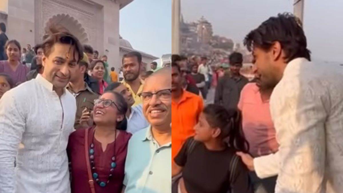 bigg boss 16 ex contestant shalin bhanot pray in kashi vishwanath temple in varanasi