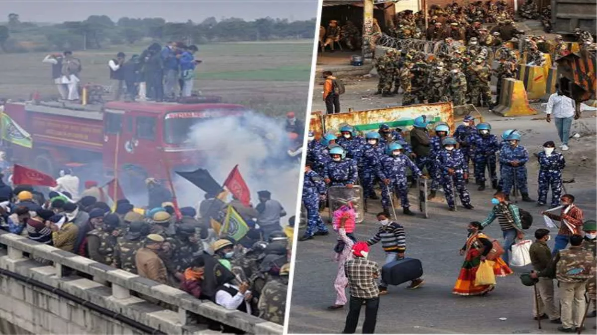 Farmers Protest: बिगड़ते हालात! ड्रोन का मुकाबला ड्रोन से, पुलिस के आंसू गैस से बचने के लिए आंदोलनकारी अपना रहे ये तरीका