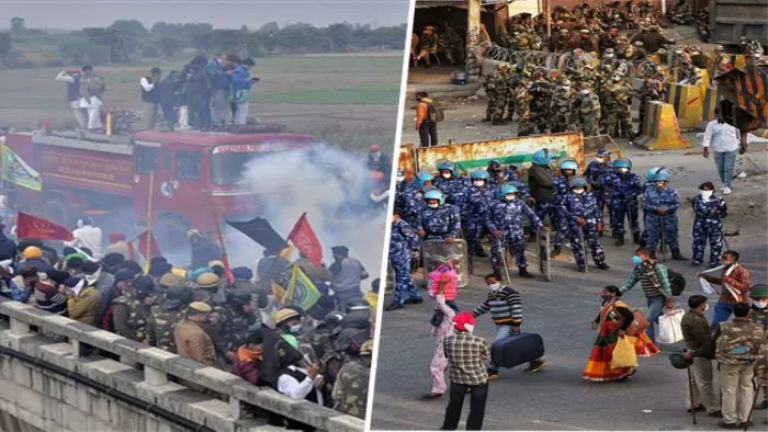 Farmers Protest News: पुलिस के ड्रोन से मुकाबले के लिए किसान भी लाए ड्रोन।