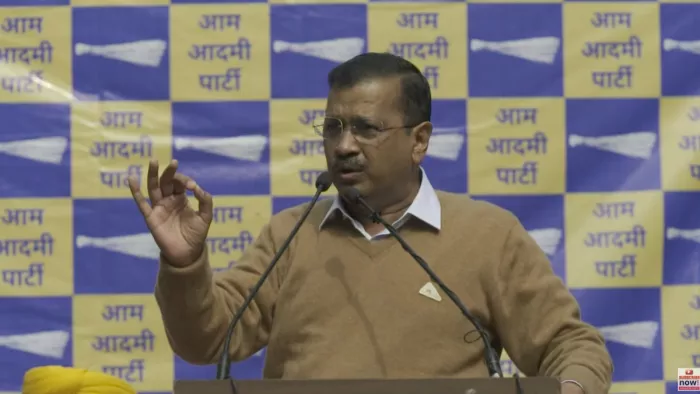 वीडियो कॉन्फ्रेंसिंग के माध्यम से केजरीवाल कोर्ट में हुए पेश।