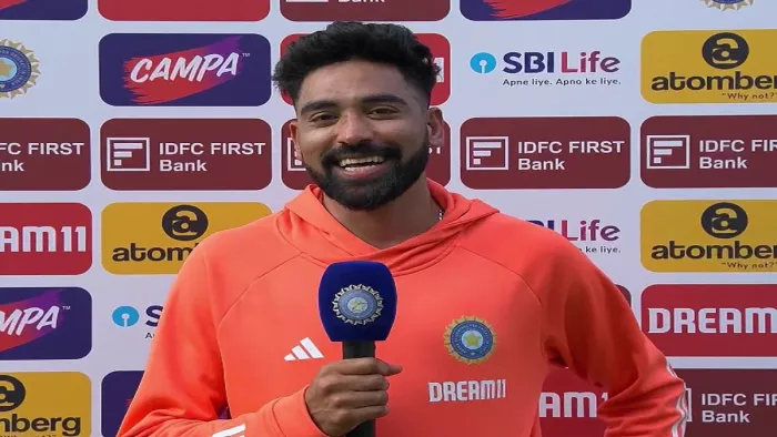 Mohammed Siraj ने तीसरे दिन के खेल के बाद क्या कहा?