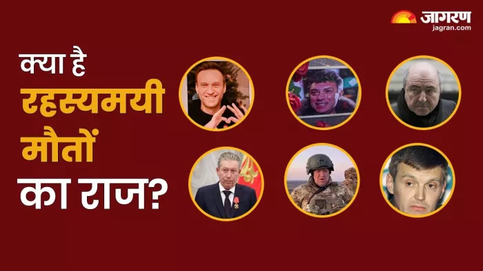 Alexei Navalny: पुतिन... नाम एक दुश्मन अनेक; एलेक्सी से पहले ये लोग गंवा चुके हैं अपनी जान (फोटो जागरण ग्राफिक्स)
