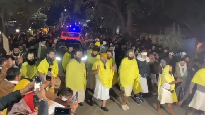 वृंदावन के संत हैं प्रेमानंद महाराज। यात्रा का फाइल फोटो।
