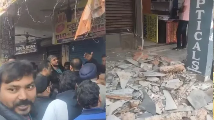 मुखर्जी में बुलडोजर चला, नगर निगम ने अतिक्रमण हटाए । जागरण