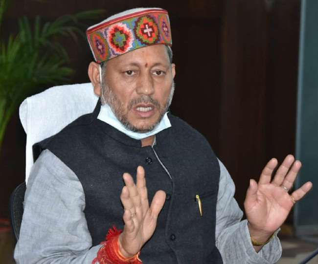 उत्‍तराखंड के मुख्यमंत्री तीरथ सिंह रावत। फाइल फोटो