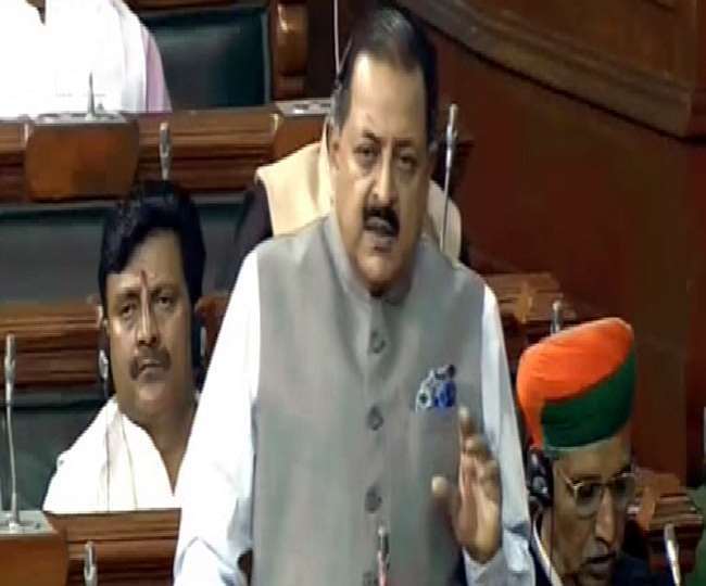 एक सवाल के लिखित जवाब में कार्मिक राज्यमंत्री जितेंद्र सिंह