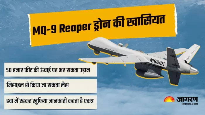 MQ-9 Reaper/Predator B के बारे में जानें।