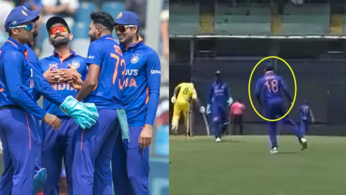Virat Kohli Iconic Naatu-Naatu Dance Step Video