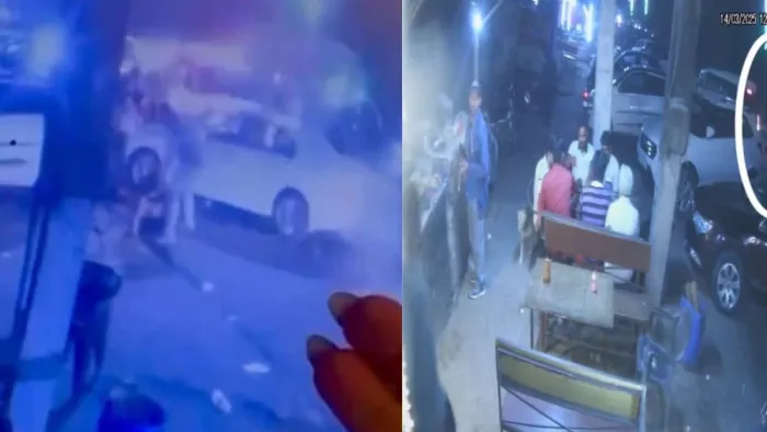 पटियाला में कर्नल व उसके बेटे के साथ मारपीट की सीसीटीवी फुटेज।