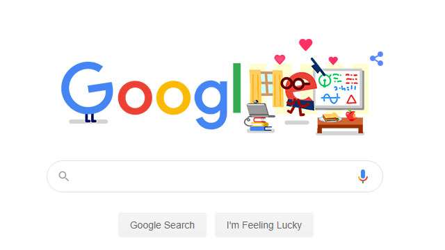Google ने फिर बनाया Doodle, इस बार टीचर्स और चाइल्डकेयर वर्कर्स को किया धन्यवाद