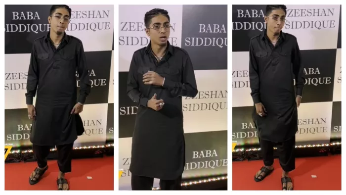 MC Stan brutally trolled for wear chappal at Baba Siddique Iftar party