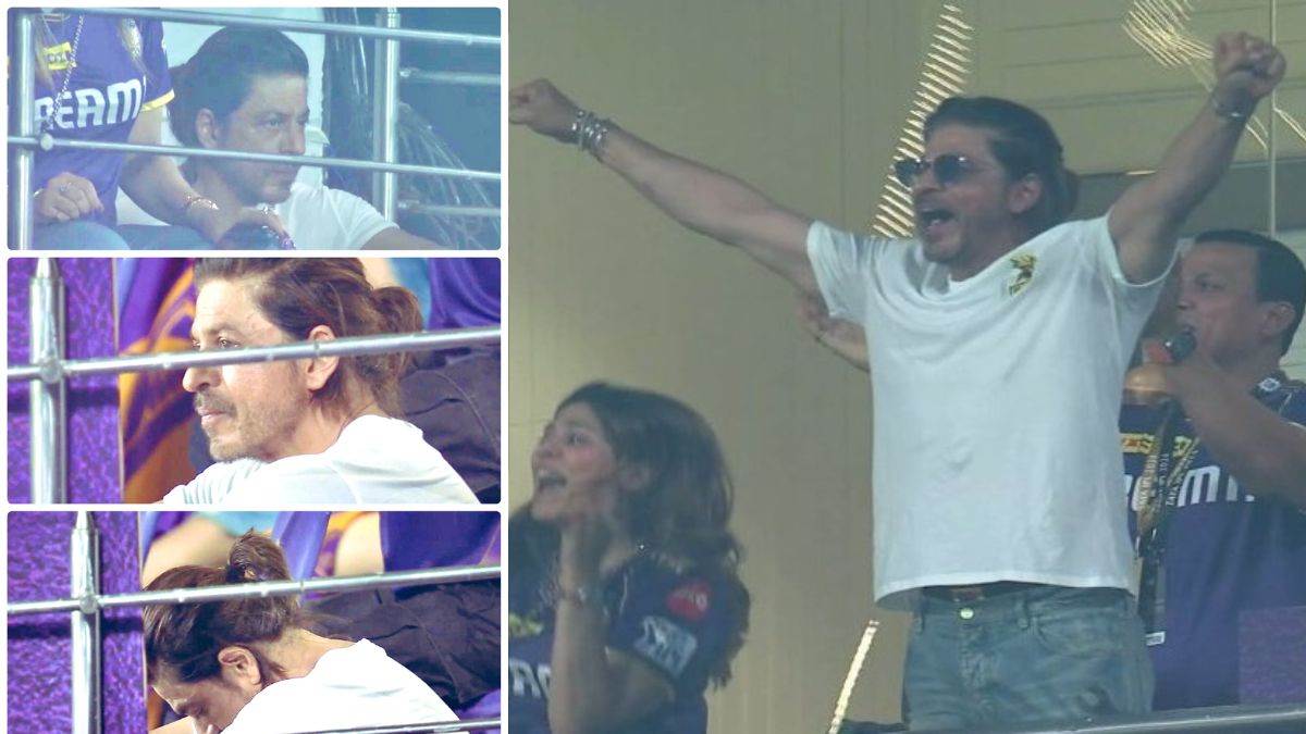 ipl 2024 shah rukh khan became emotional in the match between kkr vs rr video goes viral