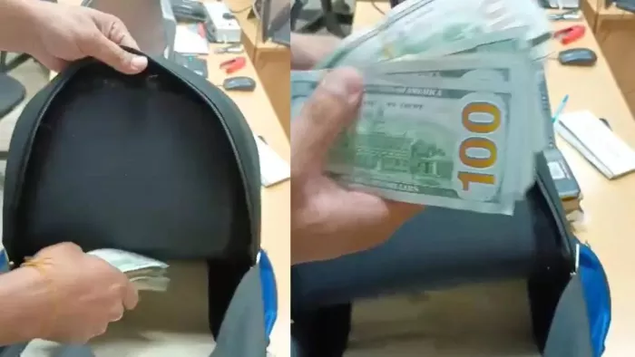एयरपोर्ट पर बांग्लादेशी के पास से निकलने लगे 100-100 के यूएस डालर