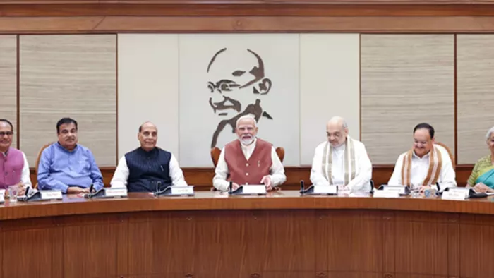 पीएम मोदी की बैठक में संगठनात्मक बदलावों पर भी चर्चा हुई (फोटो- पीटीआई)