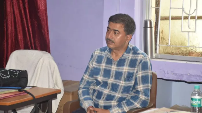 सहायक बंदोबस्ती पदधिकारी मुकुल झा। (जागरण फोटो)