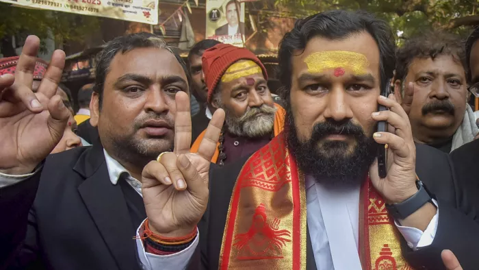 विष्णु शंकर जैन ने वक्फ बाई यूजर अवधारणा पर उठाए सवाल। (फोटो सोर्स- पीटीआई)