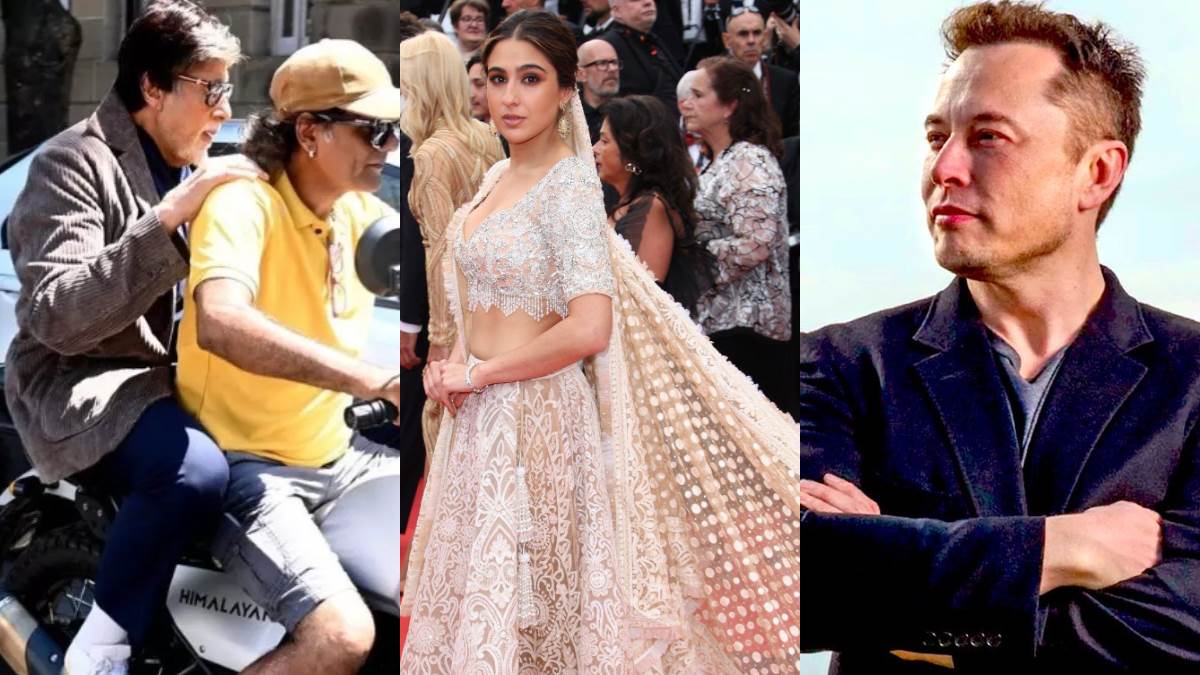 entertainment top news may 17 from amitabh bachchan bike ride controversy to sara ali khan cannes film festival 2023 debut here is today top 5 news