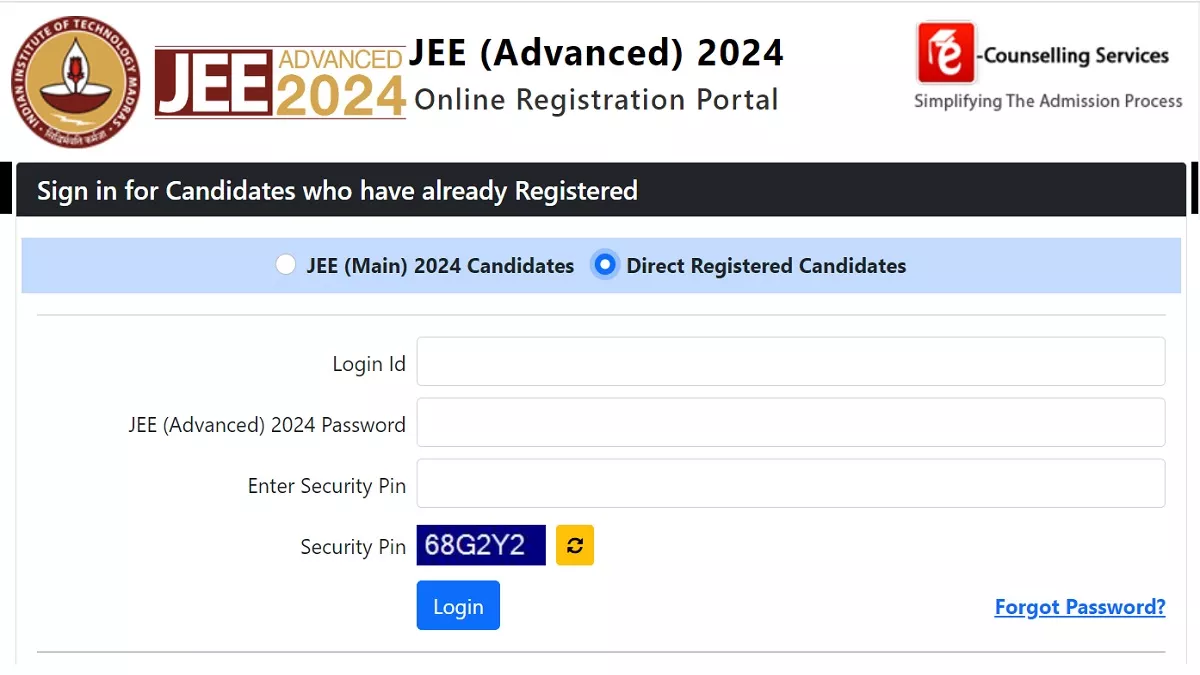 JEE Advanced Admit Card 2024: जारी हुए जेईई एडवांस्ड के लिए एडमिट कार्ड, ईमेल पर मिले लिंक से करें डाउनलोड