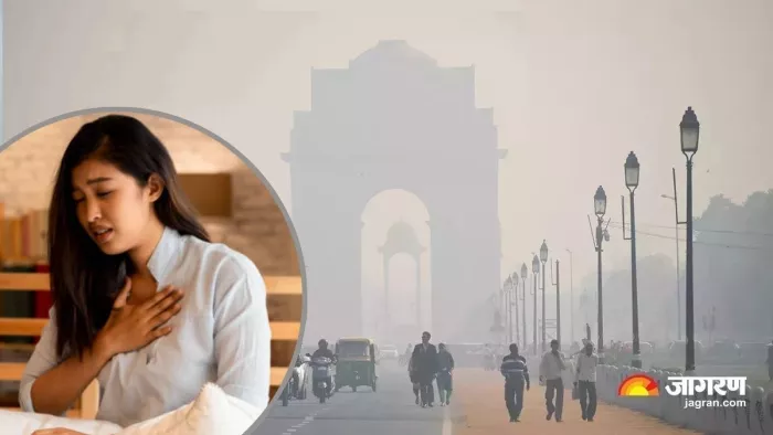 दिल्ली में हवा की क्वालिटी खराब हो चुकी है। (Image Credit- X/Freepik)