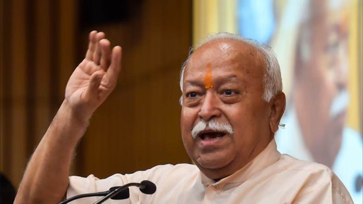rss chief mohan bhagwat in jaipur said india has strength to teach lesson