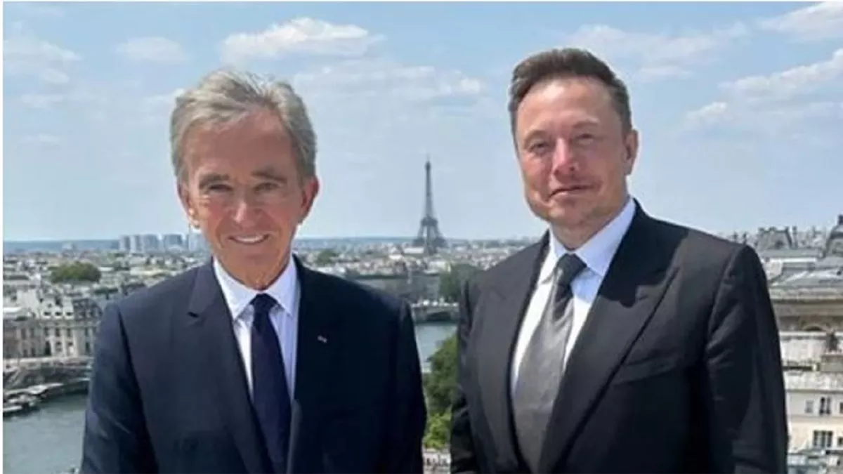 पेरिस में मिले दुनिया के दो सबसे अमीर व्यक्ति- Elon Musk और Bernard Arnault, तस्वीरें हुई वायरल