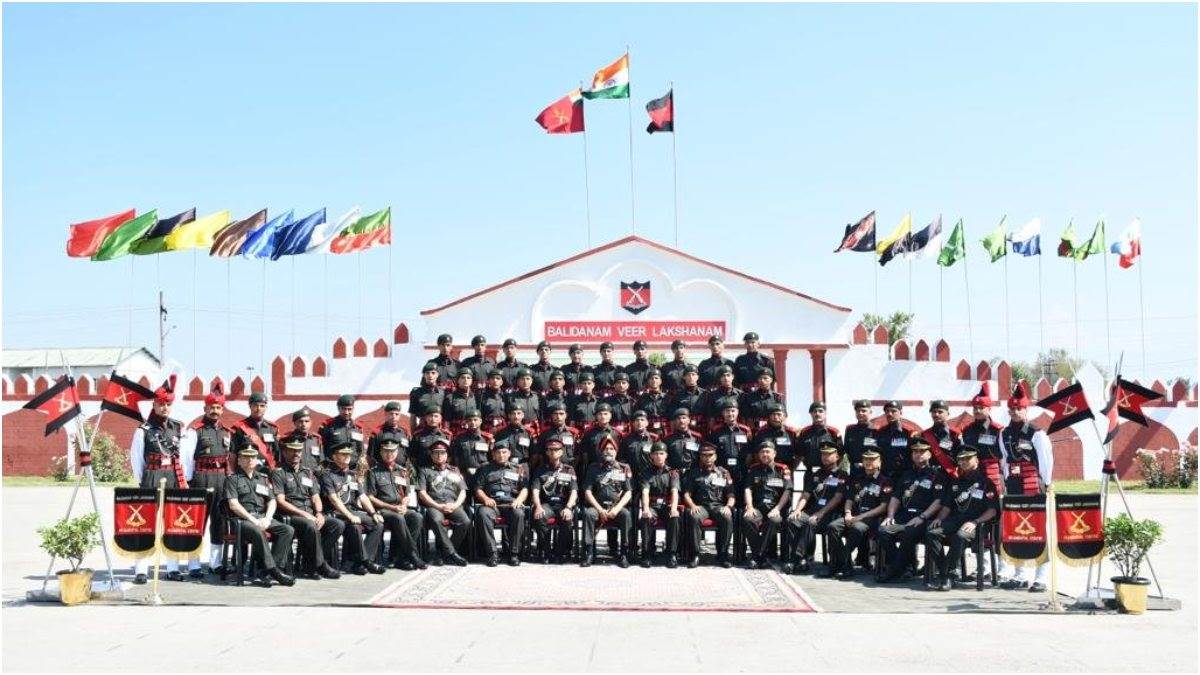 jammu kashmir light infantry first agniveer batch certified soldiers took the oath