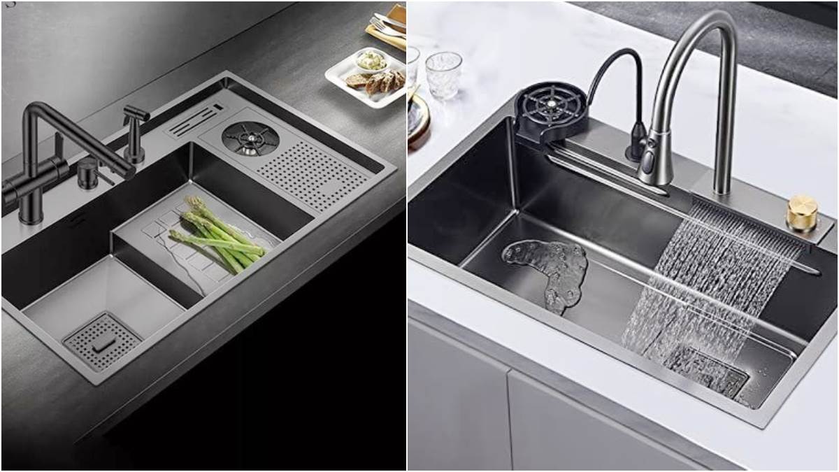 रसोई को मिलेगा मॉर्डन लुक! जब लगायेंगे मॉडर्न डिजाइन वाले Kitchen Sink, फल-सब्जियों संग बर्तन धोना होगा आसान