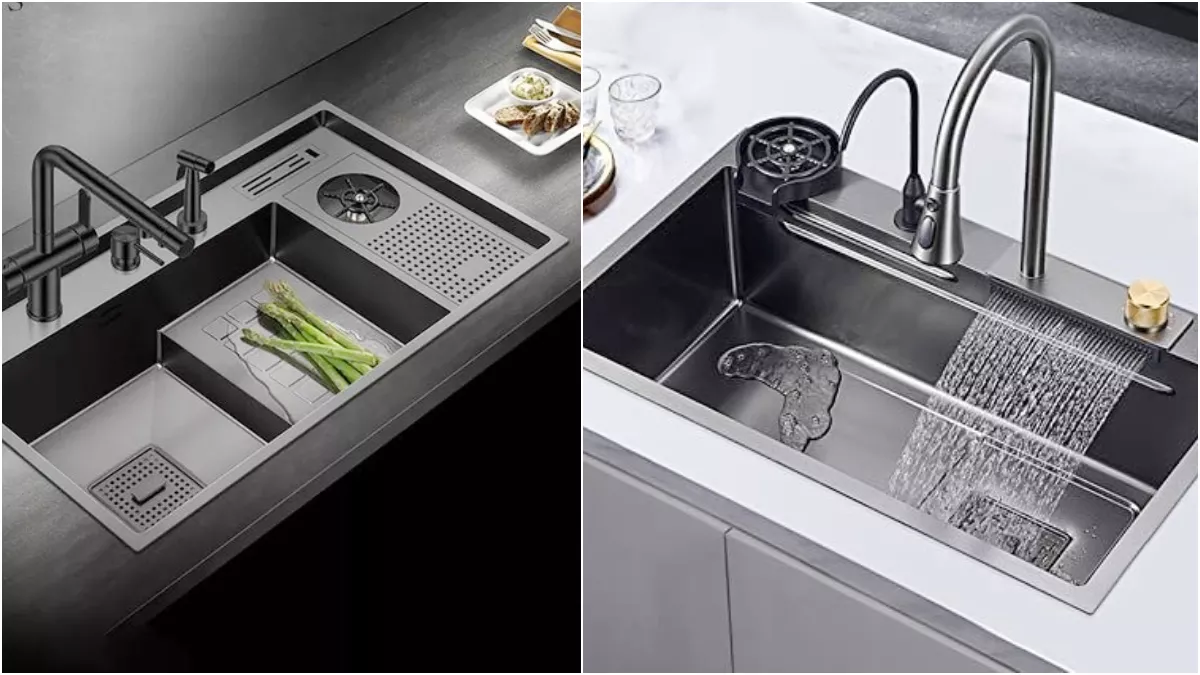 रसोई को मिलेगा मॉर्डन लुक! जब लगायेंगे मॉडर्न डिजाइन वाले Kitchen Sink, फल-सब्जियों संग बर्तन धोना होगा आसान