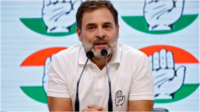 राहुल गांधी ने चुनाव आयोग से की बड़ी मांग (Image: ANI)