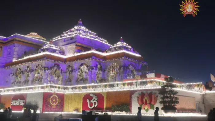 Ram Mandir: अयोध्या प्रभु श्रीराम का मंदिर। सौः ट्रस्ट।