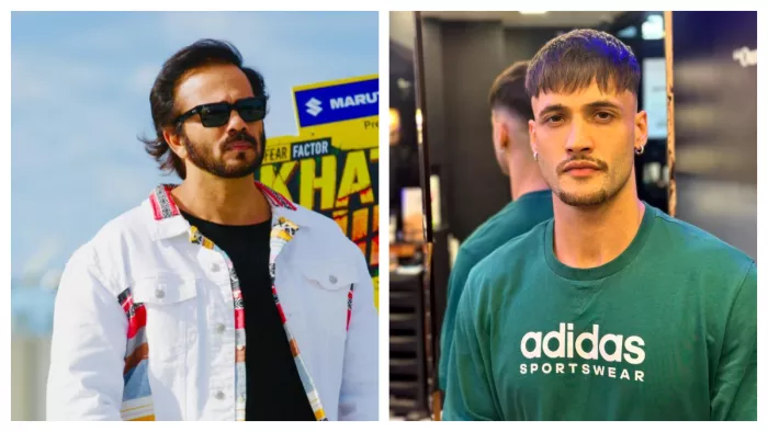 रोहित शेट्टी और आसिम रियाज. फोटो क्रेडिट - इंस्टाग्राम