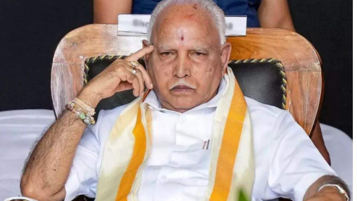 ex karnataka chief minister bs yediyurappa appears before cid in pocso case