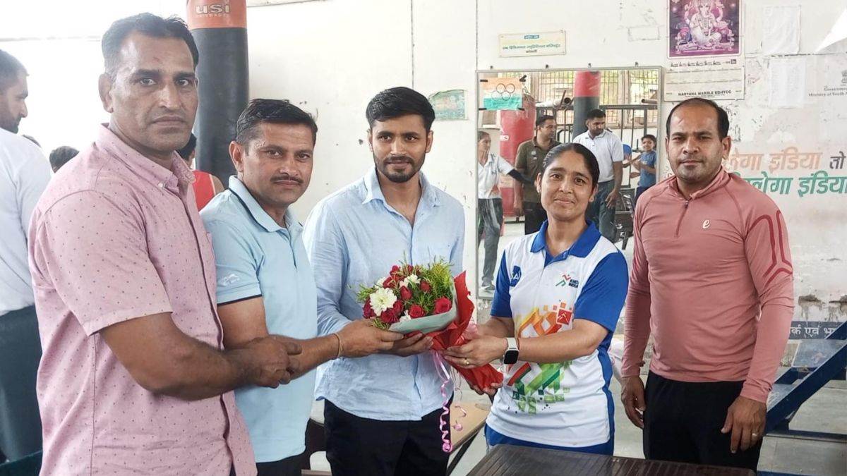 ncr rewari news boxing trials players selected for state level competition